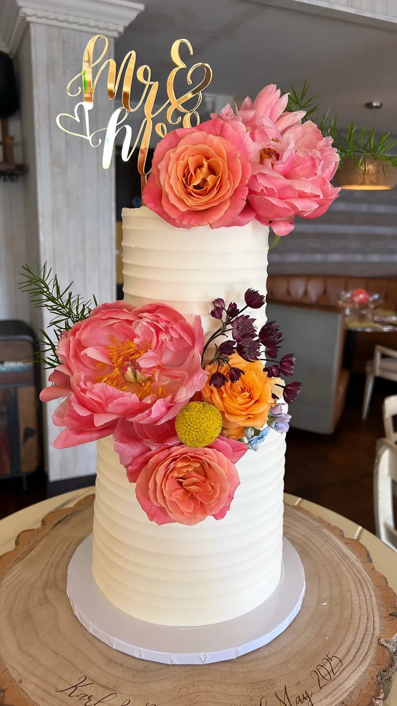 Wedding cake creation