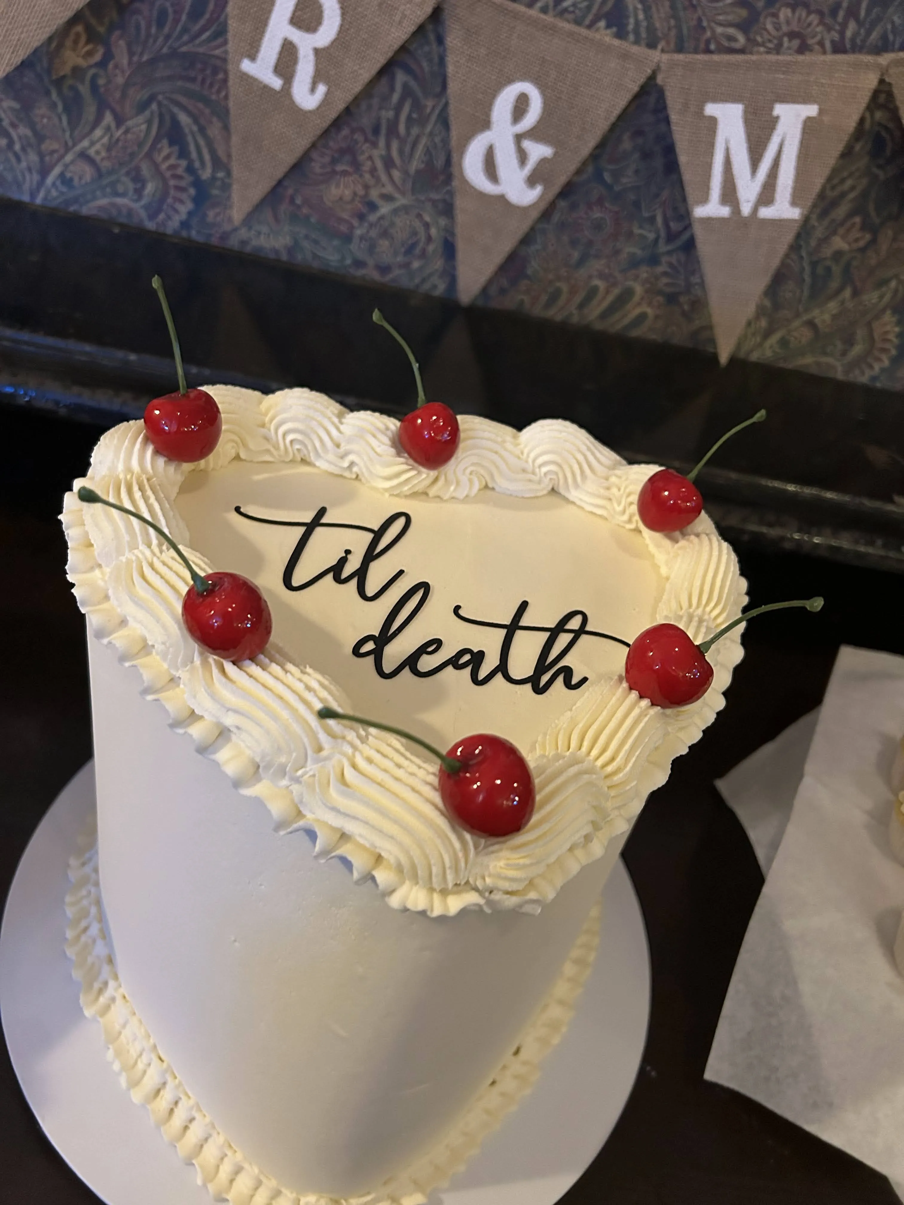 Wedding cake creation